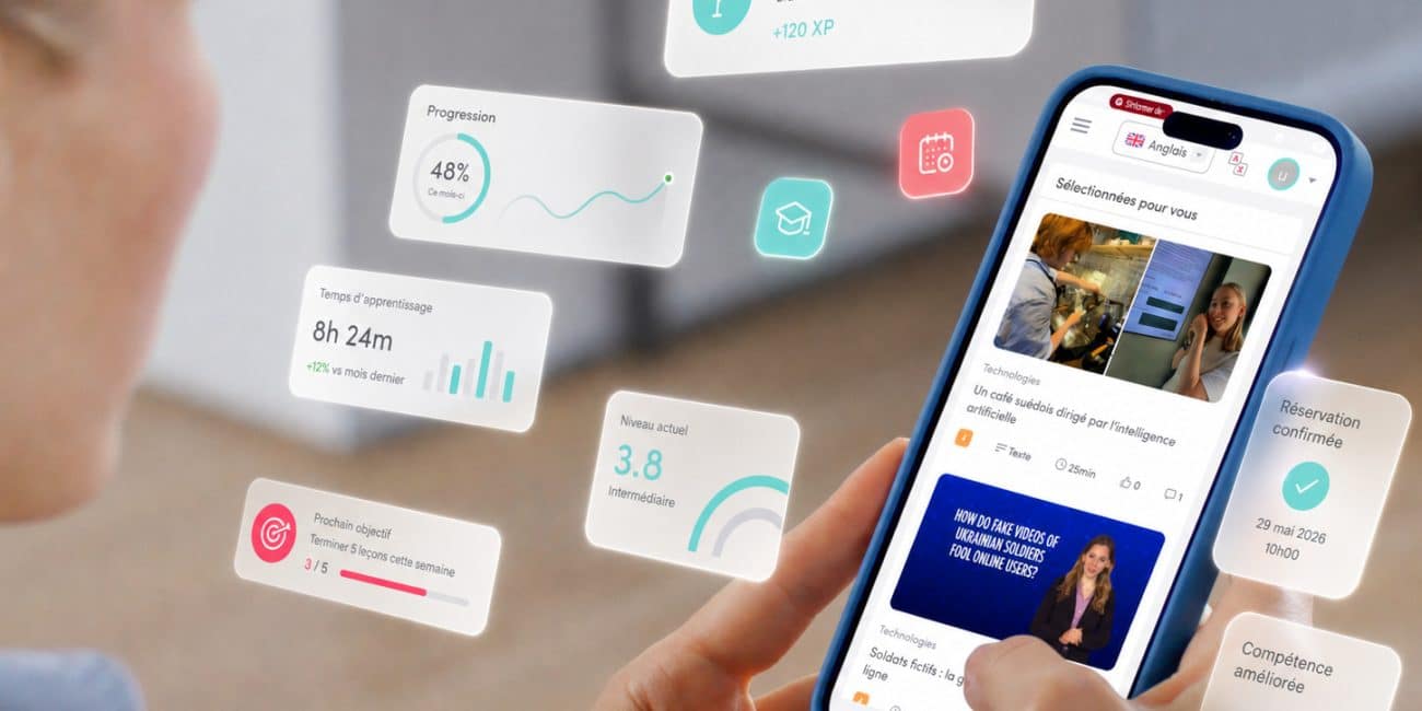 Making progress in french or spanish with 7Speaking mobile app